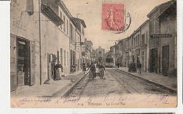 CPA Bouches Du Rhône Mazargues Marseille Chemin De Cassis Et Terminus Du Tram./CIRCULEE 1906 PEU CONNUE - Quatieri Sud, Mazarques, Bonneveine, Pointe Rouge, Calanques