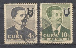 Cuba, 1905/1918, John White, Ignacio Cervantes, Usados - Used Stamps