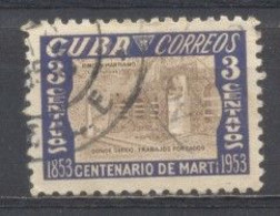 Cuba, 1953, Centenario De Marti, Usados - Gebraucht