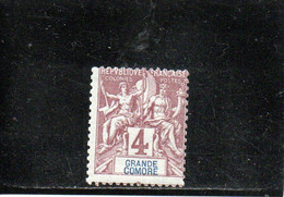 GRANDE COMORE 1897 * - Unused Stamps