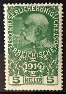 AUSTRIA 1914 - MNH - ANK 178 - 5h - Ungebraucht