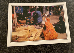 Gambia - MARCHE DE CALEBASSES - PUMPKIN MARKET  - Wakhatilene - Used With Stamps - Gambia