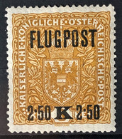 AUSTRIA 1918 - MLH - ANK 226x I - Flugpost 2,50K - Other & Unclassified