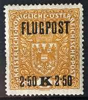 AUSTRIA 1918 - MLH - ANK 226x I - Flugpost 2,50K - Altri & Non Classificati