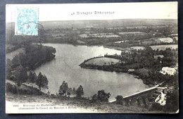 CPA 22 BOSMELEAC ( ALLINEUC ) - Barrage Alimentant Le Canal De Nantes à Brest - Waron 980 Précurseur - Réf. R 114 - Bosméléac