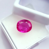 Delcampe - 4596 - Zaffiro Rosa  Ct 7.02 - Saffier