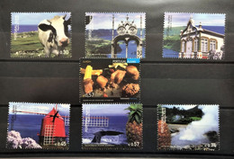 PORTUGAL, AZORES, « FULL YEAR », Mint Stamps Without Blocks, 2005 - Années Complètes