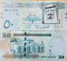 Saudi Arabia 50 Riyals 2009 UNC P-34 B 10 Pieces From A Bundle = 500 Riyals - Saudi Arabia