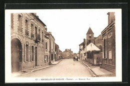 CPA Egriselles-le-Bocage, Grande Rue, Vue De La Rue - Egriselles Le Bocage