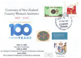 (NN 1) (Australia) Centenary Of New Zealand Country Woman's Institutes (1921-2021) - Storia Postale