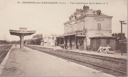 BRIENON SUR ARMANCON - LA GARE - Brienon Sur Armancon