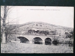 27   ,saint Georges Motel ,le Pont Du Gué Des Grues ,vue Générale En 1915 - Saint-Georges-Motel