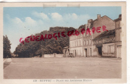 16 - RUFFEC - PLACE DES ANCIENNES HALLES - ENTREPRISE FERS ACIERS CHARBONS-EDITEUR DUBOIS -CHARENTE - Ruffec