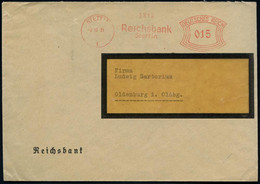 STETTIN/ 1/ Reichsbank/ Stettin 1931 (2.10.) AFS Auf Dienst-Bf.: Reichsbank, Im Sept./Okt. 1931 Britische Börsen- Und Fi - Non Classés