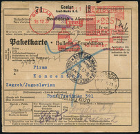 GOSLAR/ Greif/ Füllhalter/ U.Tinte 1936 (30.3.) AFS *225 Pf. = Tintenfässer, Füllhalter + Selbstbucher-Paketzettel: Gosl - Non Classificati