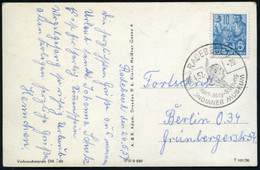 RADEBEUL 1/ Karl-May-Stiftung/ JNDIANER-MUSEUM 1957 (26.4.) HWSt = Indianer Mit Federschmuck Klar Gest. S/w.-Foto-Ak: Sp - Scrittori