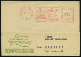 ZWICKAU (SACHSEN)/ 1/ Pfirsichhaut/ MIEDER/ BÜSTENMIEDER/ BÜSTENHALTER/ Zwickauer/ Sanitas-/ GmbH 1946 (8.8.) Seltener A - Medicina