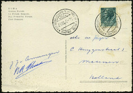 ITALIEN 1957 (12.9.) Seltener SSt.: ROMA/XII. CONG. INTER. ODONTOSTOMATOLOGIA (Mund- U. Kieferheilkunde) Ausl.-Kt. - MED - Medicina