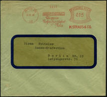 BERLIN SW/ 68/ ARISTON-FABRIKATE/ ..Parfüm-Zerstäuber/ Mode/ M.STRAUS & CO 1930 (20.12.) AFS Klar Auf Inl.-Bf. (Dü.E-1CE - Usati