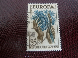 Europa - 35f. - Yt 1123 - Brun-noir Et Bleu - Oblitéré - Année 1957 - - 1957