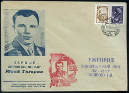 UdSSR 1961 (12.4.) 1K: KRASNODAR + HdN: J. A. GAGARIN/ WOSTOK 1 Klar Auf Motivgl. Inl.-SU : Gagarin (Pf.03 / Mi.2436 U.a - Russia & URSS