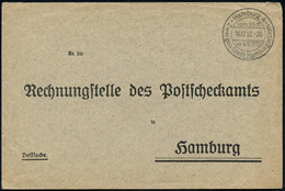 Hamburg 4/ Vom 20.11./ Bis 18.12.1932/ Zwergenstadt Hamburger Dom 1932 (16.12.) Seltener SSt Klar Auf Markenlosem Postsc - Circo