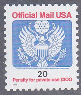 UNITED STATES     SCOTT NO  0155   MNH   YEAR  1995 - Service