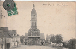 53 -  Carte Postale Ancienne De  Ernée    L'Eglise - Ernee