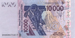 WEST AFRICAN STATES P. 418Dt 10000 F 2020 UNC - Mali