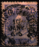 Belgium 1885 Mi 44 King Leopold II (1) PERFIN - Unclassified