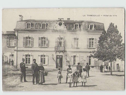 86 LA TRIMOUILLE ... Hôtel De Ville (Lenfant) Grattages - La Trimouille