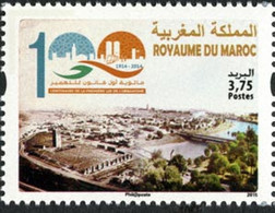 MAROC 100ann.Loi/Urbanisme 1v 2015 Neuf ** MNH - Marokko (1956-...)