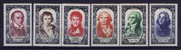 France: 1950 Yv Nr 867 - 872 MNH/** Mint Never Hinged, Sans Charniere. Postfrisch - Ungebraucht