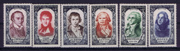 France: 1950 Yv Nr 867 - 872 MNH/** Mint Never Hinged, Sans Charniere. Postfrisch - Nuevos