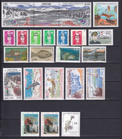 SPM - 1993 - ANNEE COMPLETE AVEC POSTE AERIENNE- COTE YVERT = 48.5 EUR. - Unused Stamps