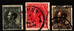 Belgium 1934 Mi 393-395 King Leopold III (1) - Andere & Zonder Classificatie