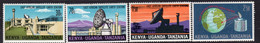 Kenya, Uganda & Tanzania 1970 Satellite Earth Station Set Of 4, MNH, SG 276/9 (BA2) - Kenya, Oeganda & Tanzania