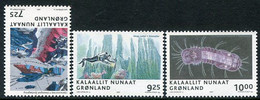 GREENLAND 2005 Scientific Discoveries MNH / **.  Michel 445-47 - Nuovi