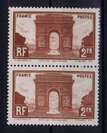 France: Yv 260 1x Mint Never Hinged, Sans Charniere. Postfrisch + 1 X MH/*  1929 - Unused Stamps