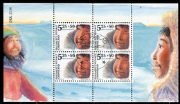 GREENLAND 2005 50th Anniversary Of Save The Children Block Used.  Michel Block 31 - Usati