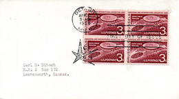 USA. N°638 De 1958 Sur Enveloppe 1er Jour. Exposition De Bruxelles. - 1958 – Bruselas (Bélgica)