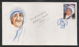 Bangladesh 2011  Mother Teresa  And Painted  INDEPEX  Special Cover  # 32859 D   Inde Indien - Madre Teresa