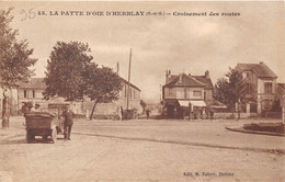 95-HERBLAY- LA PATTE D'OIE D'HERBLAY- CROISEMENT DES ROUTES - Herblay