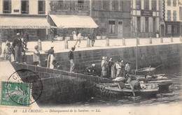 44-LE-CROISIC- DEBARQUEMENT DE LA SARDINE - Le Croisic