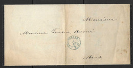 Overlijdensbericht Verstuurd Uit Bruxelles Op 20 Mai 1848 PP - 1830-1849 (Independent Belgium)