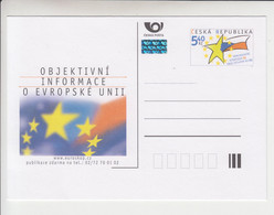 Tsjechië Michel-Ganzsachen Postkaart P61 Ongebruikt - Unclassified