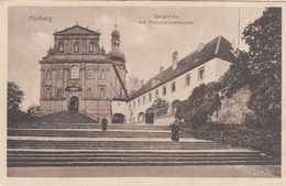 4342) AMBERG - Bergkirche Mit Franziskanerkloster - SEHR ALT !! - Amberg