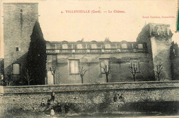 Villevieille * Vue Sur Le Château - Autres & Non Classés