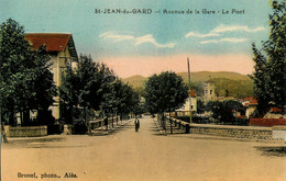 St Jean Du Gard * Avenue De La Gare * Le Pont - Saint-Jean-du-Gard