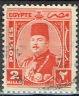 ED 15 - EGYPTE N° 224 Obl. Roi Farouk - Usados